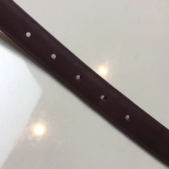 Brighton Men’s Croc Embossed Calfskin on Glove Leather Belt - Picture 7 of 13